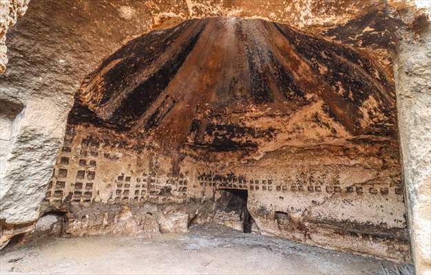 Şanlıurfa’da bulunan Roma dönemine ait columbariumlar kayıt altına alınıyor
