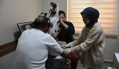 Şırnak’ta yapılan göz anjiyosu ile hasta sevklerinin önüne geçilmesi hedefleniyor