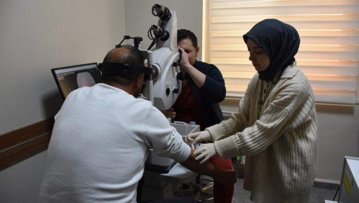 Şırnak’ta yapılan göz anjiyosu ile hasta sevklerinin önüne geçilmesi hedefleniyor