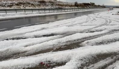 Malkara’da dolu yağışı hayatı olumsuz etkiledi
