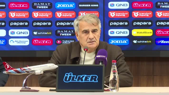 Trabzonspor-Hatayspor maçının ardından – Şenol Güneş