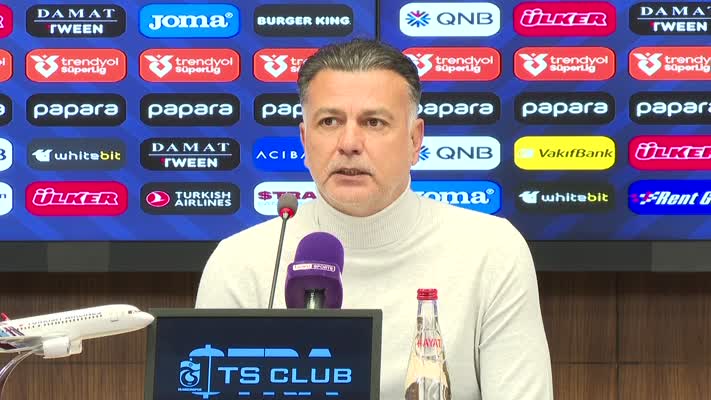 Trabzonspor-Hatayspor maçının ardından – Murat Şahin