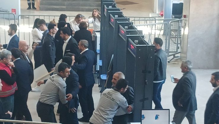 Özel güvenliklerin elle araması tepki çekti