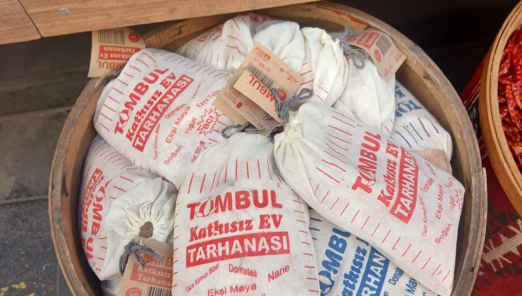 Diyarbakır’da Ramazan Sofralarına ev yapımı tarhana lezzeti