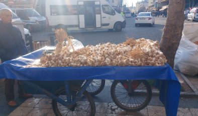 Her Derde Deva Sarımsaklar Diyarbakır’daki Tezgahlarda