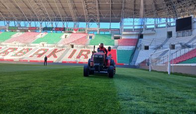 Diyarbakır Stadyumu Erzurumspor maçına hazırlanıyor