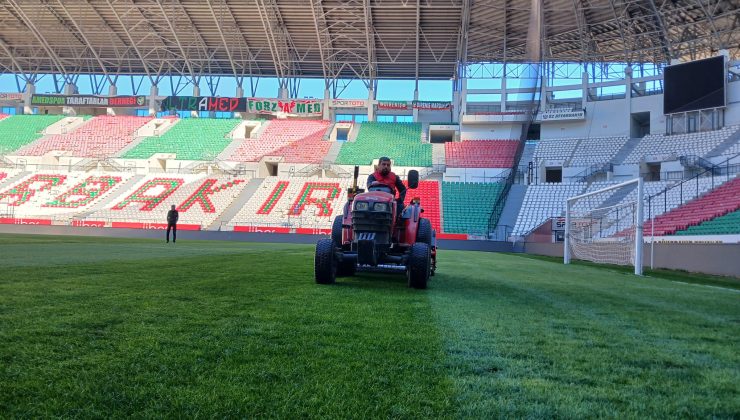 Diyarbakır Stadyumu Erzurumspor maçına hazırlanıyor