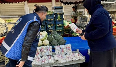 Semt Pazarlarında Gıda Denetimi Gerçekleştirildi
