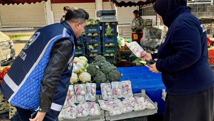 Semt Pazarlarında Gıda Denetimi Gerçekleştirildi