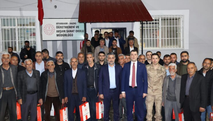 Hazro’da Şehit ve Gazi Aileleri onuruna iftar yemeği
