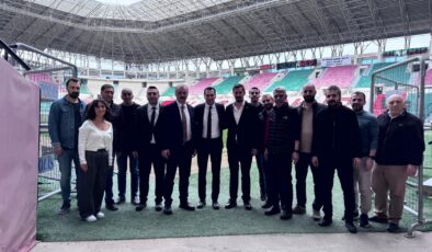 Yeni İl Müdürü Cenk Öztekin’den Stadyum Çıkarması