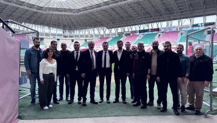 Yeni İl Müdürü Cenk Öztekin’den Stadyum Çıkarması