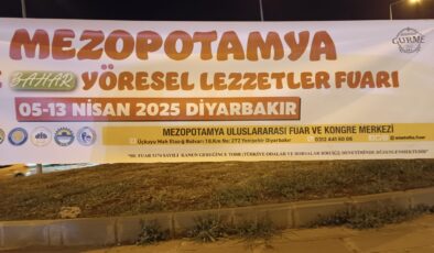 Mezopotamya Yöresel Lezzetler Fuarı 5 Nisan’da kapılarını açıyor