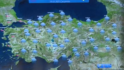 Türkiye Soğuk ve Yağışlı Havanın Etkisine Giriyor