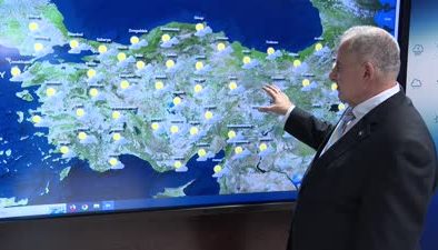 Yurt genelinde sıcaklıklar salı gününden itibaren mevsim normallerinin altına düşecek