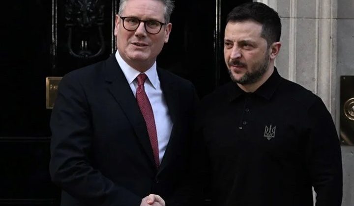 Zelenski, İngiltere Başbakanı Starmer ile bir araya geldi