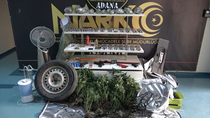Adana’da uyuşturucu operasyonu