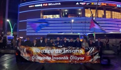 Diyarbakırlılar Gazze’deki Katliama Karşı Toplandı