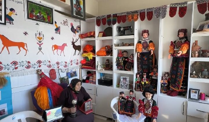Hediyelik Damal bebeklerinin 44 yıllık ustası: Fidan nine