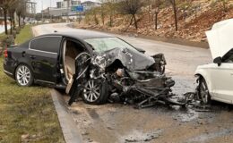 Gaziantep’te 4 aracın karıştığı kazada 12 kişi yaralandı
