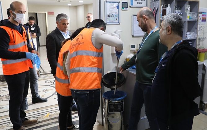 Hastanelerde evsel atık denetimi