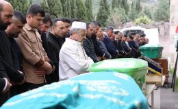 Trafik kazasında hayatını kaybeden 6 kişinin cenazeleri defnedildi