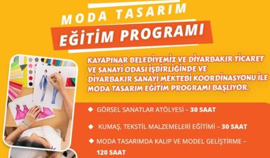 Kadınlar için Moda Tasarım Eğitim Programı başlıyor