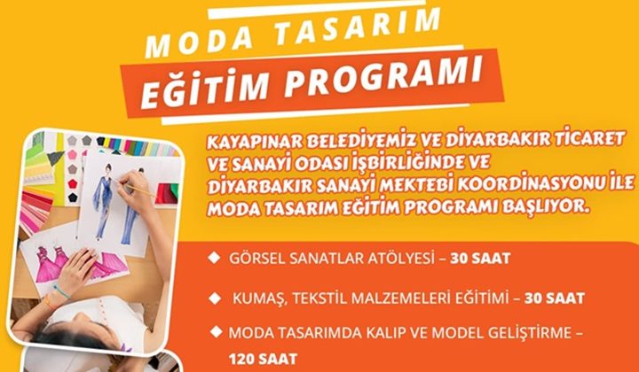 Kadınlar için Moda Tasarım Eğitim Programı başlıyor