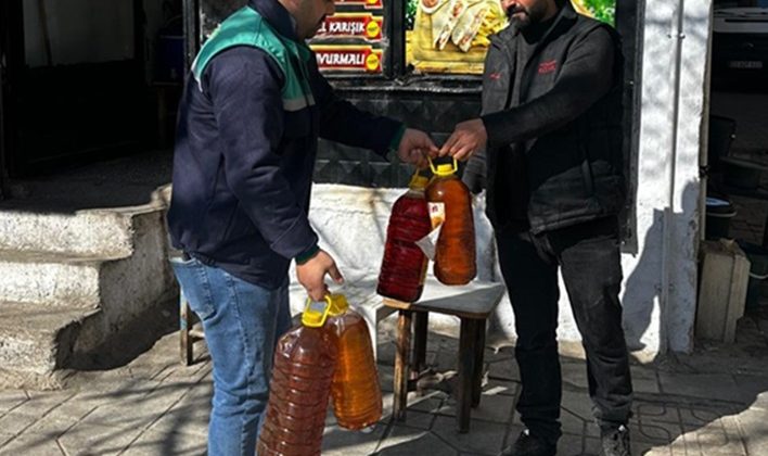 Diyarbakır’da 14 ton bitkisel atık yağ toplandı