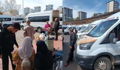 Diyarbakır’da ilçe otogarlarında bayram yoğunluğu başladı