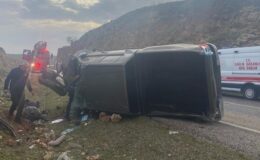Şırnak’ta pikap devrildi: 3 yaralı