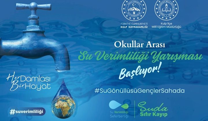 Okullar arası su verimliliği yarışması başladı