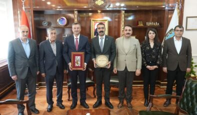 Süleymaniye Valisi’nden Büyükşehir Belediyesine ziyaret