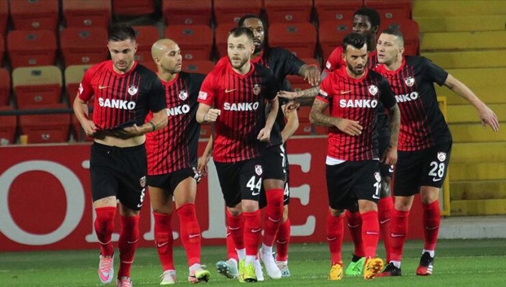 Gaziantep FK’nin 3 maçlık galibiyet serisi sona erdi