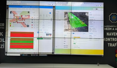 Yapay Zekâ Destekli Kavşak Kontrol Sistemi kuruluyor
