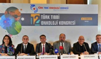 Antalya’da 12. Türk Tıbbi Onkoloji Kongresi düzenlendi