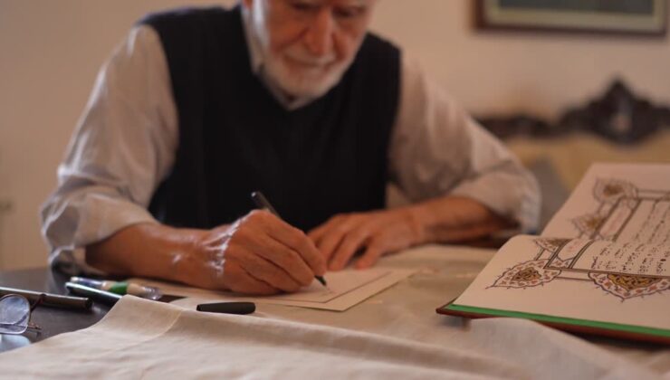 71 yaşında yazmaya başladı, Kur’an-ı Kerim’i hat sanatıyla yazarak miras bıraktı