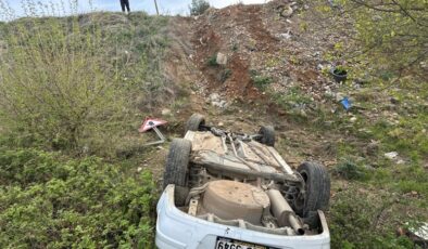 Adıyaman Kahta’da feci kaza: 2 kişi yaralandı