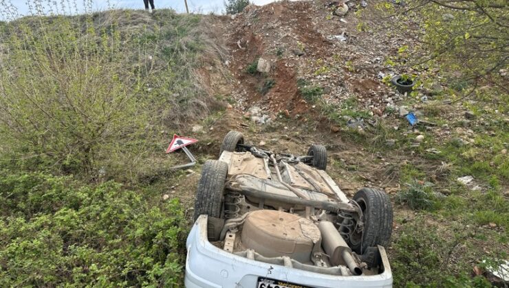 Adıyaman Kahta’da feci kaza: 2 kişi yaralandı