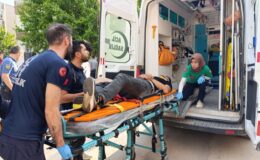 Adıyaman’da otomobille motosikletin çarpıştığı kazada 2 kişi yaralandı