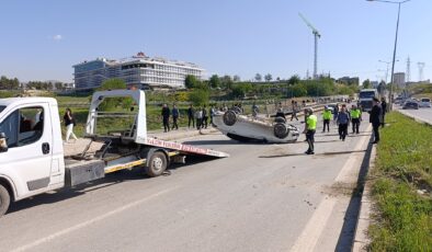 Adıyaman’da zincirleme trafik kazasında 2 kişi yaralandı