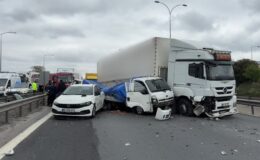 Anadolu Otoyolu’nda zincirleme kaza: Ankara yönü kapatıldı
