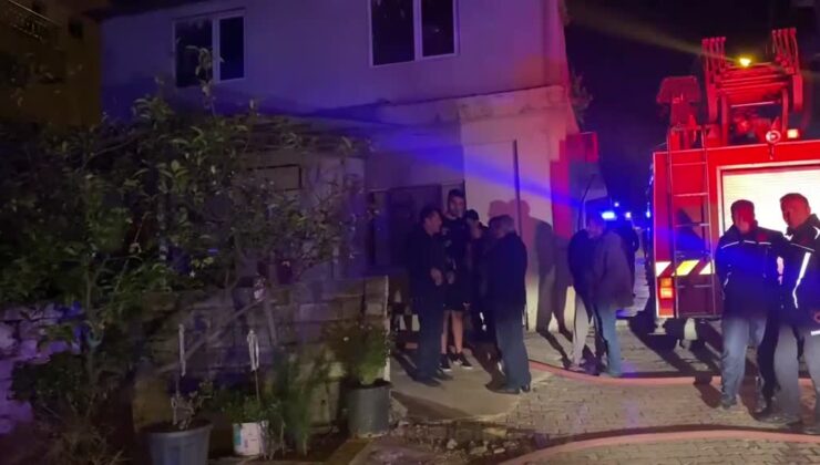 Tartıştı, evi ateşe verdi, gözaltına alındı