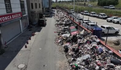 Ayakkabıcılar Sitesi esnafı atıklardan şikayetçi