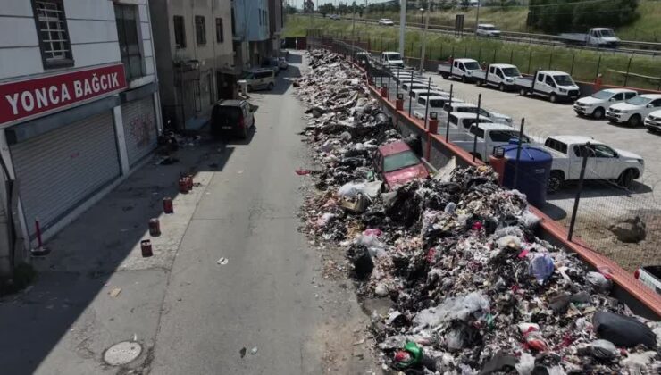 Ayakkabıcılar Sitesi esnafı atıklardan şikayetçi