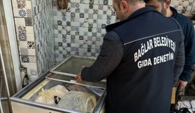 Bağlar Belediyesi bozuk ürünlere geçit vermedi, 2066 kilo imha