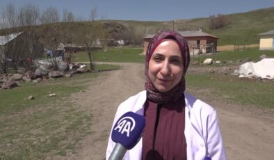 Köy yollarını aşan fedakârlık: Ebe Bahar annelerin umudu oldu