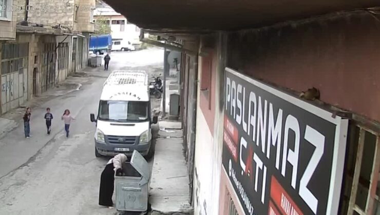 Balkondan sokaktaki çöp konteynerinin içine düşen çocuk yaralandı