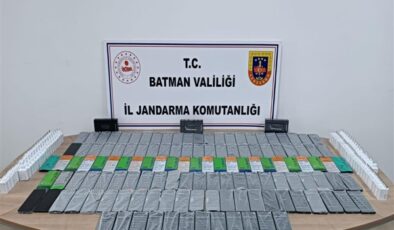 Batman’da 132 kaçak cep telefonu ele geçirildi