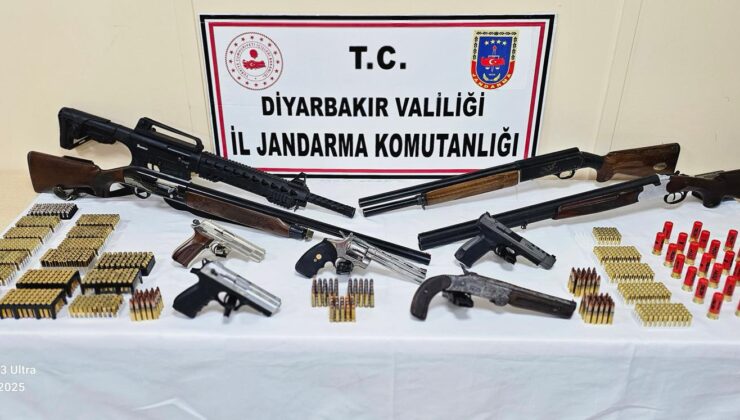 Bismil’deki silahlı kavgada çok sayıda silah ele geçirildi